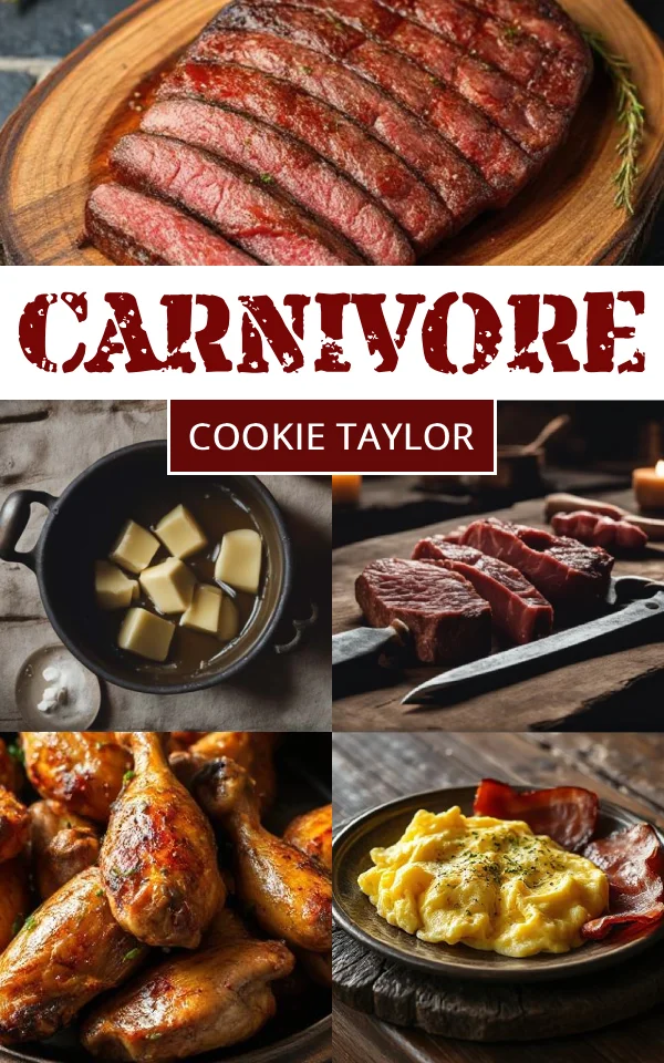 Guide to the carnivore diet by Cookie Taylor